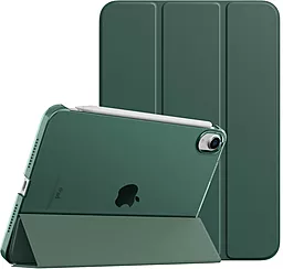 Чехол для планшета BeCover Tri Fold Soft TPU для Apple iPad Mini 7 2024 Dark Green (712451) - фото Чехол для планшета BeCover Tri Fold Soft TPU для Apple iPad Mini 7 2024 Dark Green (712451)