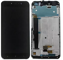 Дисплей Xiaomi Redmi Note 5A Prime, Redmi Y1 з тачскріном і рамкою, оригінал, Black - фото Дисплей Xiaomi Redmi Note 5A Prime, Redmi Y1 з тачскріном і рамкою, оригінал, Black