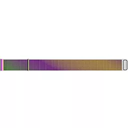 Сменный ремешок для умных часов BeCover Milanese Style для Garmin Vivoactive 3/3 Music/Vivomove HR/Vivomove (20mm) Rainbow (707718) - миниатюра 3