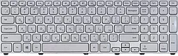 Клавиатура для ноутбука Dell Inspirion 7737 подсветка клавиш 0WHHTX серебристая