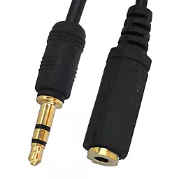 Аудио удлинитель TCOM mini Jack 3.5mm M/F 1 м чёрный