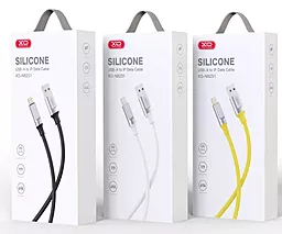 Кабель XO NB251 USB-A - Lightning 12w 6a 1м cable White - мініатюра 3 Кабель XO NB251 USB-A - Lightning 12w 6a 1м cable White - мініатюра 3