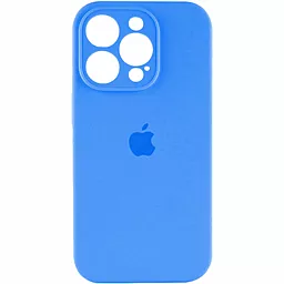 {"ru": "Чехол", "uk": "Чохол"} Silicone Case Full Camera для Apple iPhone 14 Pro Max  Surf Blue