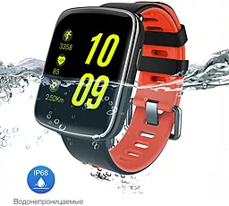 Смарт-часы SmartYou X1 Sport Black/Red (SWX1SBLR) - миниатюра 3