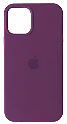 Чехол Silicone Case Full для Apple iPhone 12 Mini Purple