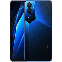Смартфон Tecno Pova 4 LG7n 8/128Gb NFC Cryolite Blue - фото Смартфон Tecno Pova 4 LG7n 8/128Gb NFC Cryolite Blue