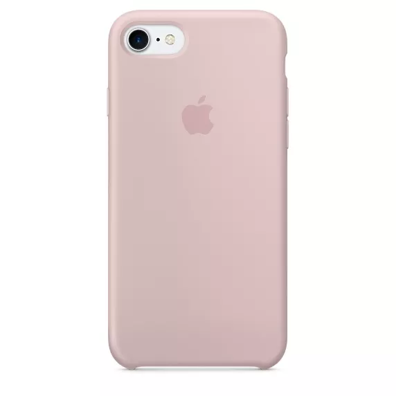 Чехол Silicone Case для Apple iPhone 7, iPhone 8 Pink Sand - фото 1