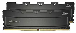Оперативная память Exceleram DDR4 32GB (2x16GB) 3200 MHz Black Kudos (EKBLACK43232162CD)