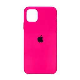 Чохол Silicone Case для Apple iPhone 11 Pro Max Electric Pink