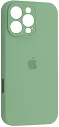 {"ru": "Чехол", "uk": "Чохол"} Silicone Case Full Camera для Apple iPhone 16 Pro Max Fresh Green