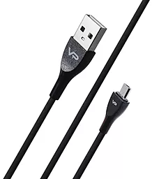 Кабель USB Veron MV08 micro USB Cable Black - миниатюра 2