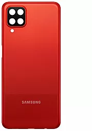 Задняя крышка корпуса Samsung Galaxy A12 A125 / Galaxy A12s A127 / Galaxy M12 M125 со стеклом камеры Original Red