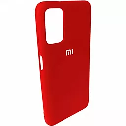 Чехол Silicone Case Full для Xiaomi Redmi Note 11/11S Red - фото Чехол Silicone Case Full для Xiaomi Redmi Note 11/11S Red