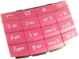 Клавиатура Nokia X3-02 Pink