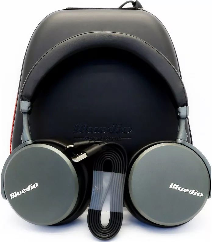 Навушники Bluedio V2 Black - фото 3