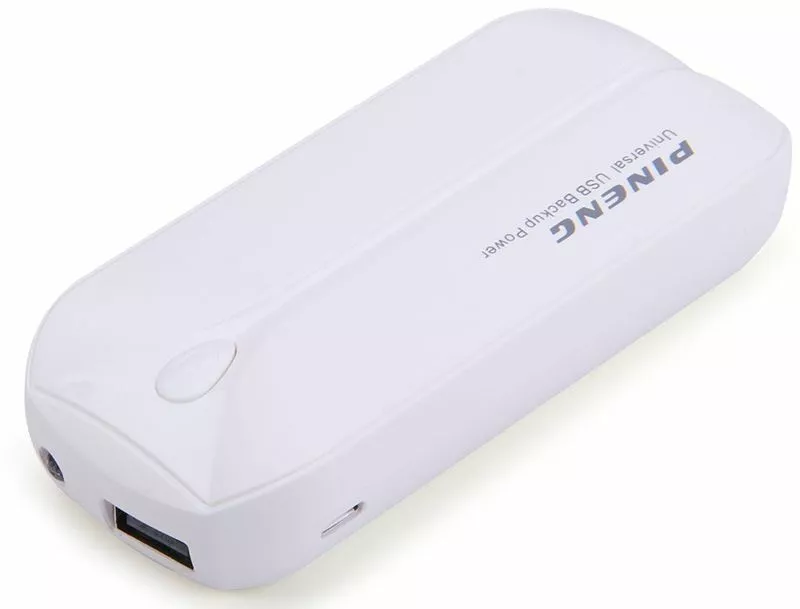 Повербанк Pineng PN-915 5000 mAh White - фото 3