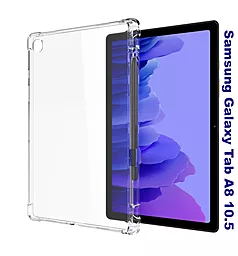 Чохол для планшету BeCover Anti-Shock з кріпленням для стилуса Samsung Galaxy Tab A8 10.5 (2021) SM-X200 / SM-X205 Clear (707200)