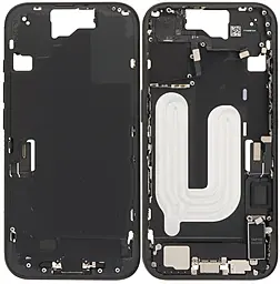 Рамка корпуса Apple iPhone 16 EU version, Original Black - фото Рамка корпуса Apple iPhone 16 EU version, Original Black