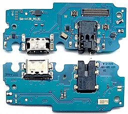 Нижняя плата Samsung Galaxy A13 5G A136 / Galaxy M13 5G M136 с разъемом зарядки, наушников и микрофоном - фото Нижняя плата Samsung Galaxy A13 5G A136 / Galaxy M13 5G M136 с разъемом зарядки, наушников и микрофоном