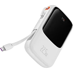 Повербанк Baseus Qpow Pro 10000 mAh 22.5W Type-C White (PPQD020102) - фото Повербанк Baseus Qpow Pro 10000 mAh 22.5W Type-C White (PPQD020102)