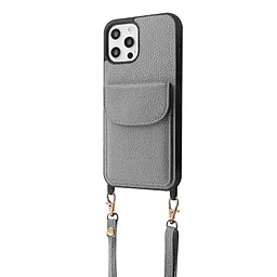 Чехол Wave Leather Pocket Case для Apple iPhone 12 Pro Max Sierra Blue