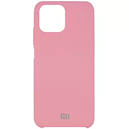 Чехол Epik Silicone Cover Full Protective (AAA) Xiaomi Mi 11 Lite Light pink