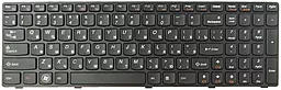 Клавіатура для ноутбуку Lenovo G570 G575 G770 G780 Z560 Z565 25-011680 чорна