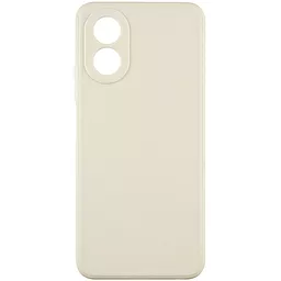 Чохол Silicone Case Candy Full Camera для Oppo A38 / A18 Antigue White