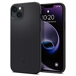 Чехол Spigen Silicone Fit MagSafe для Apple iPhone 14 Black (ACS05067)