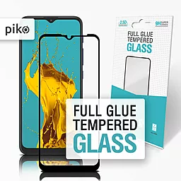 Защитное стекло Piko Full Glue для Motorolla Moto G9 Play Black (1283126505751)