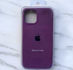 Чохол Silicone Case Full для Apple iPhone 14 Pro Max Purple - мініатюра 4 Чохол Silicone Case Full для Apple iPhone 14 Pro Max Purple - мініатюра 4