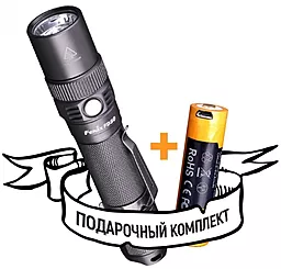 Фонарик аккумуляторный Fenix FD30 (1x18650, 2xCR123)