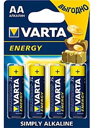 Батарейка Varta AA (R6) Energy 4шт