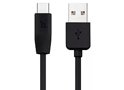 Кабель Hoco X1 Rapid Charging USB-A - Type-C 12w 2.4a 1м cable Black - фото Кабель Hoco X1 Rapid Charging USB-A - Type-C 12w 2.4a 1м cable Black