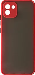 Чехол 1TOUCH Gingle Matte для Samsung A035 Galaxy A03 Red