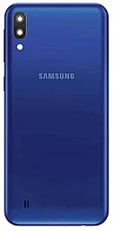 Задняя крышка корпуса Samsung Galaxy M10 M105 со стеклом камеры Ocean Blue