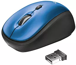 Компьютерная мышка Trust Rona Wireless Mouse Blue (22927) - фото Компьютерная мышка Trust Rona Wireless Mouse Blue (22927)