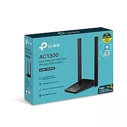 Бездротовий адаптер (Wi-Fi) TP-Link Archer T4U Plus - мініатюра 7