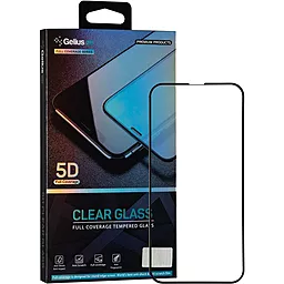 Защитное стекло Gelius Pro 5D Clear Glass для iPhone 13  Black