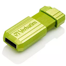 Флешка Verbatim 16GB Store 'n' Go PinStripe USB 2.0 (49070) Green - фото Флешка Verbatim 16GB Store 'n' Go PinStripe USB 2.0 (49070) Green