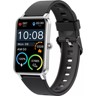 Смарт-годинник Globex Smart Watch Fit Silver - фото 4