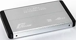 Кишеня для HDD Frime SATA 2.5" USB 3.0, Metal, Silver (FHE21.25U30) - мініатюра 2