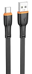 Кабель Borofone BX118 Esplendido USB-A - Type-C 15w 3a 1м cable Black - фото Кабель Borofone BX118 Esplendido USB-A - Type-C 15w 3a 1м cable Black
