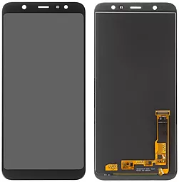 Дисплей Samsung Galaxy A6 Plus A605 с тачскрином, (TFT), Black