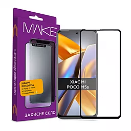 Защитное стекло MAKE для Xiaomi Poco M5s - фото Защитное стекло MAKE для Xiaomi Poco M5s