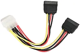 Кабель живлення-двійник Molex - 2xSATA 0.3м Cablexpert (CC-SATA-PSY-0.3M) - фото Кабель живлення-двійник Molex - 2xSATA 0.3м Cablexpert (CC-SATA-PSY-0.3M)
