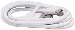 Сетевое зарядное устройство Inkax CD-01 2.1A+ Micro cable White - миниатюра 2