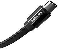 Кабель Borofone BU8 Glory USB-A - Type-C 15w 3a 1.2м cable Black - миниатюра 2 Кабель Borofone BU8 Glory USB-A - Type-C 15w 3a 1.2м cable Black - миниатюра 2