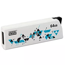 Флешка GooDRam 64GB Cl!ck White USB 2.0 (UCL2-0640W0R11) - миниатюра 2