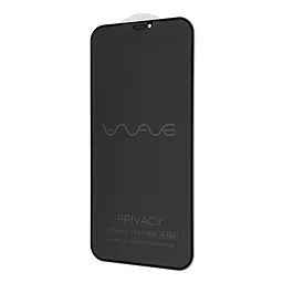 Защитное стекло Wave Privacy для Apple iPhone 12 Pro Max Black